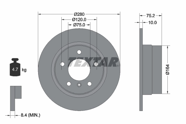 Brake Disc PRO 92146003