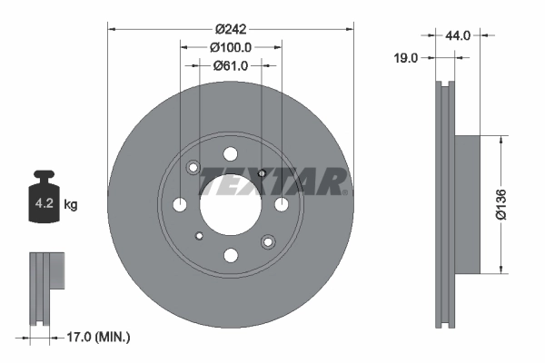 Brake Disc 92060700
