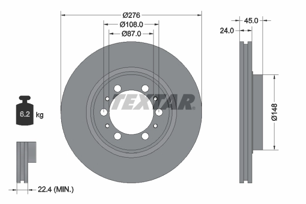 Brake Disc 92079800