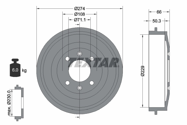 Brake Drum 94010300
