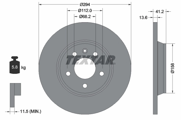 Brake Disc PRO 92098103