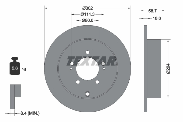 Brake Disc PRO 92167003