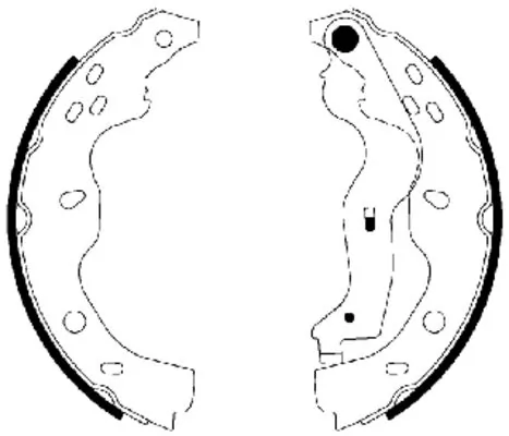 Brake Shoe Set 91067500