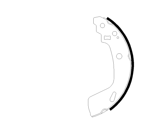 Brake Shoe Set 91082200