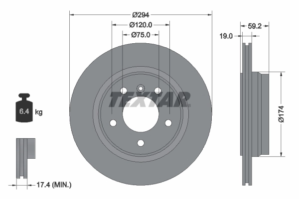 Brake Disc PRO 92097303