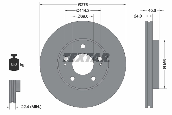 Brake Disc 92110700