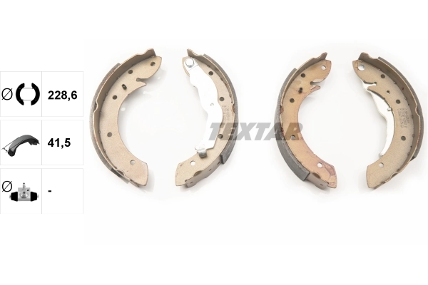 Комплект тормозных колодок 91050000