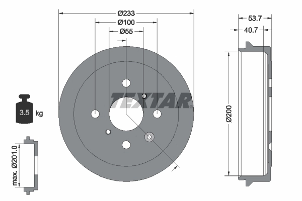 Brake Drum 94026500