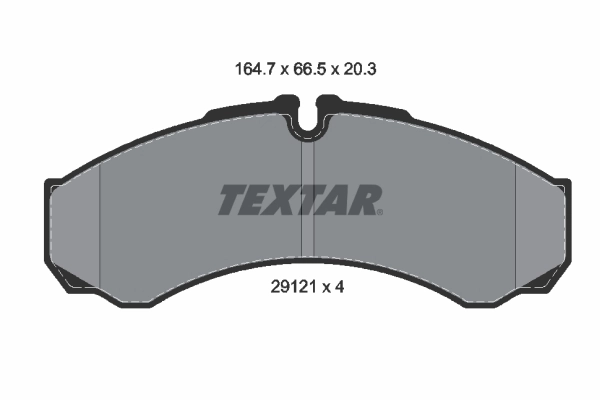 Brake Pad Set, disc brake Q+ 2912112