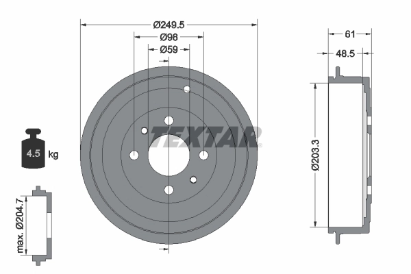 Brake Drum 94019900