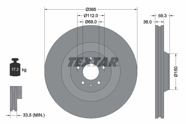 Brake Disc PRO 92184203