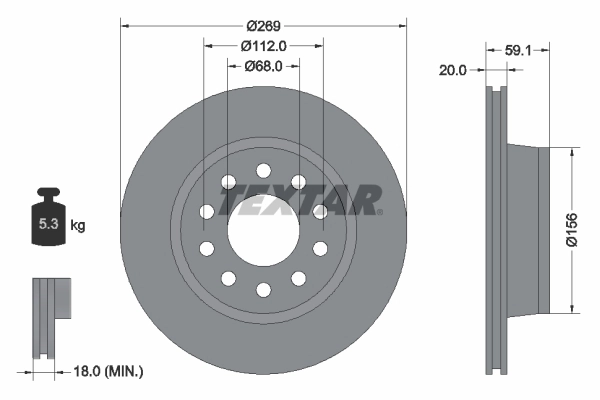 Brake Disc 92068400