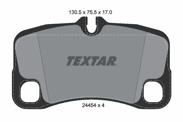 Brake Pad Set, disc brake 2445403