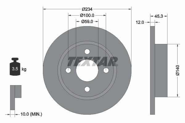 Brake Disc 92063300
