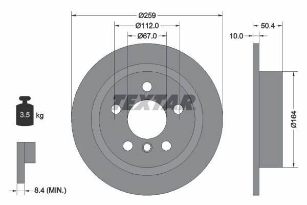 Brake Disc PRO 92279303