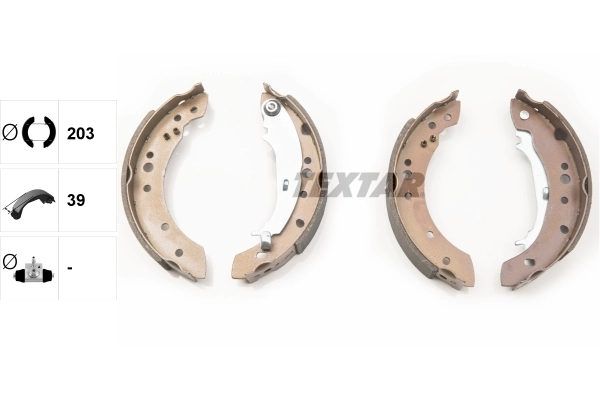 Brake Shoe Set 91068800