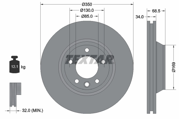 Brake Disc 92121700