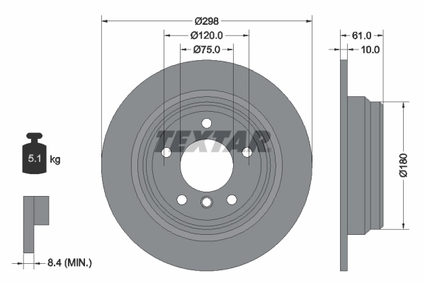 Brake Disc PRO 92076603