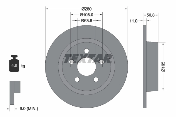Brake Disc PRO 92326403