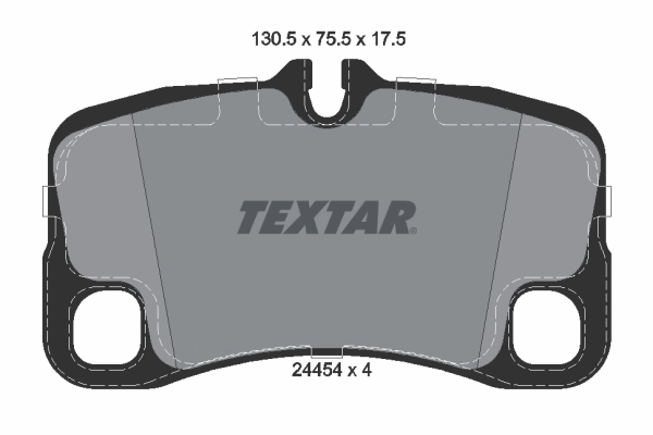 Brake Pad Set, disc brake 2445401