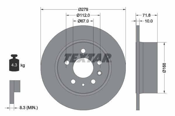 Brake Disc 92032600