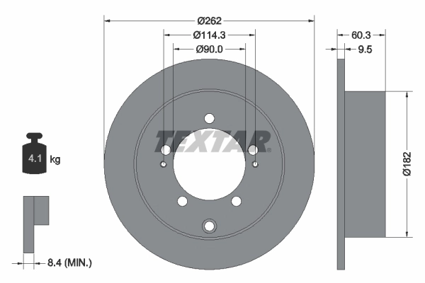 Brake Disc 92148600