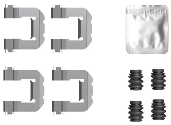 Accessory Kit, disc brake pad 82557700