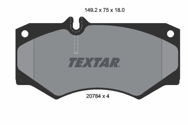 Brake Pad Set, disc brake Q+ 2078401