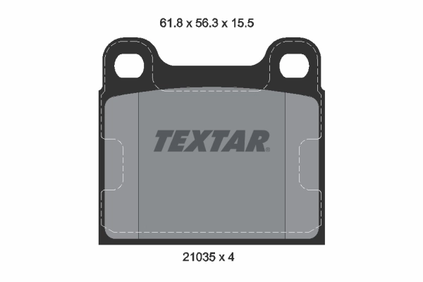 Brake Pad Set, disc brake Q+ 2103501