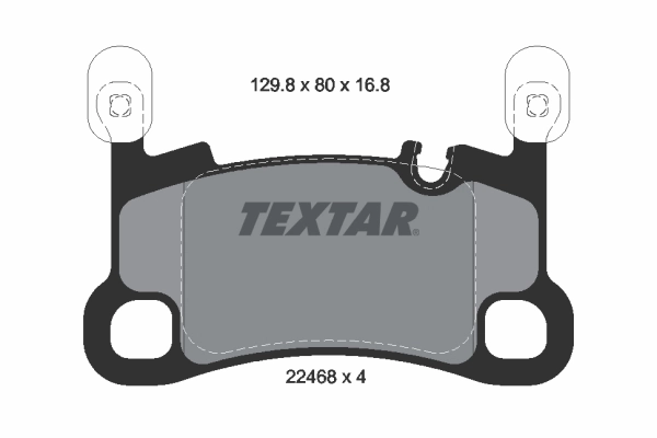 Brake Pad Set, disc brake Q+ 2246801