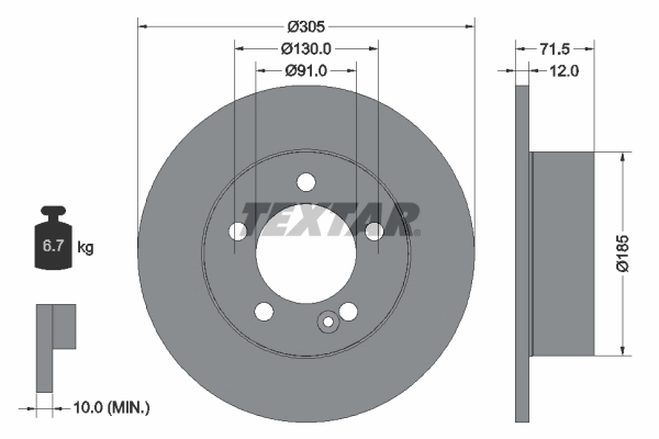 Brake Disc 92228800
