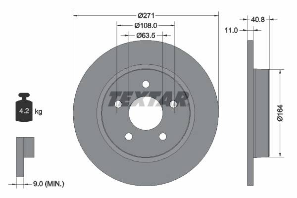 Brake Disc PRO 92239003