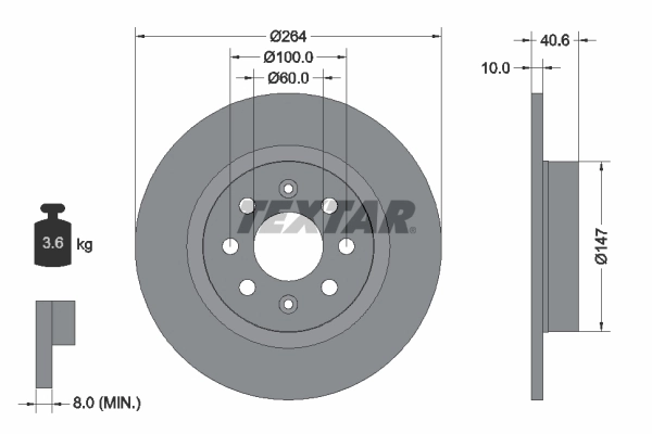 Brake Disc PRO 92145903