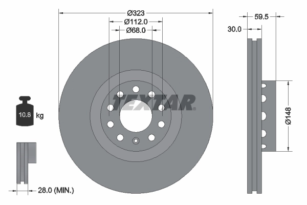 Brake Disc PRO 92122103