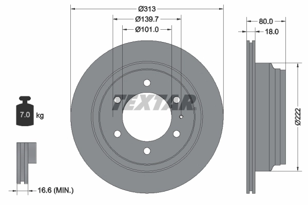 Brake Disc 92091600