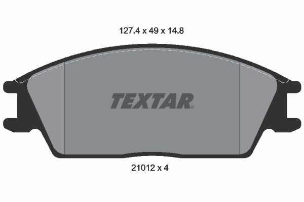 Brake Pad Set, disc brake 2101204