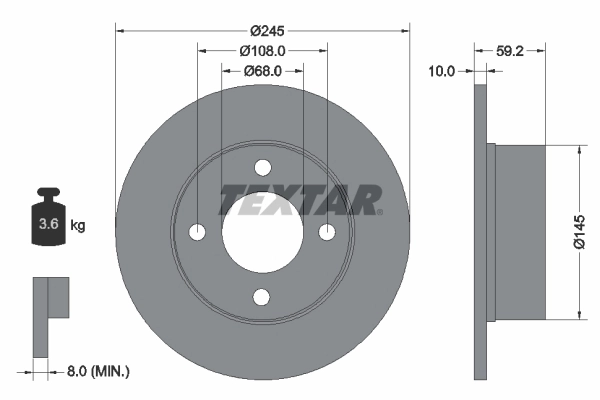 Brake Disc 92026100