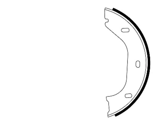 Brake Shoe Set, parking brake 91020200