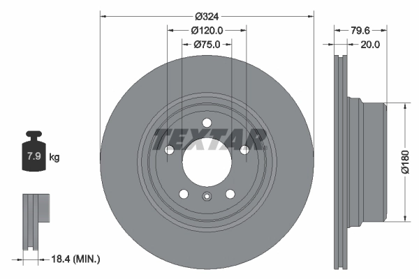 Brake Disc PRO 92146303