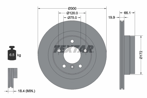 Brake Disc PRO 92133003