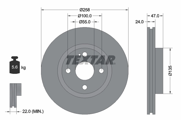 Brake Disc 92103100