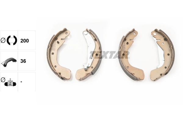 Brake Shoe Set 91062500