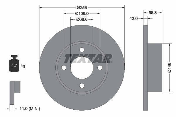Brake Disc 92057800