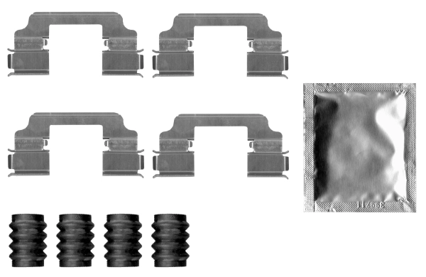 Accessory Kit, disc brake pad 82555700