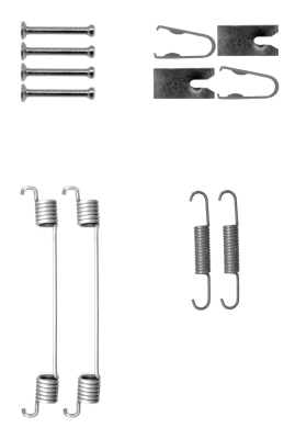 Accessory Kit, brake shoes 97048500