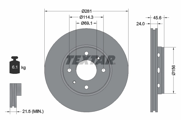 Brake Disc PRO 92100403
