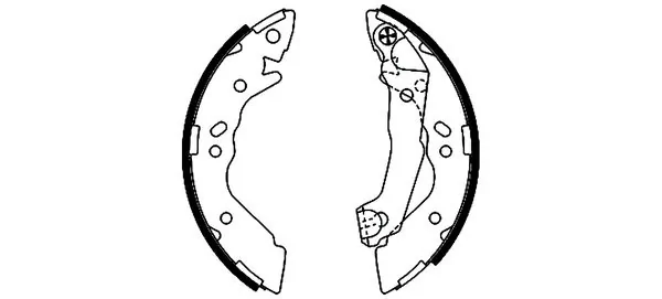 Brake Shoe Set 91056800