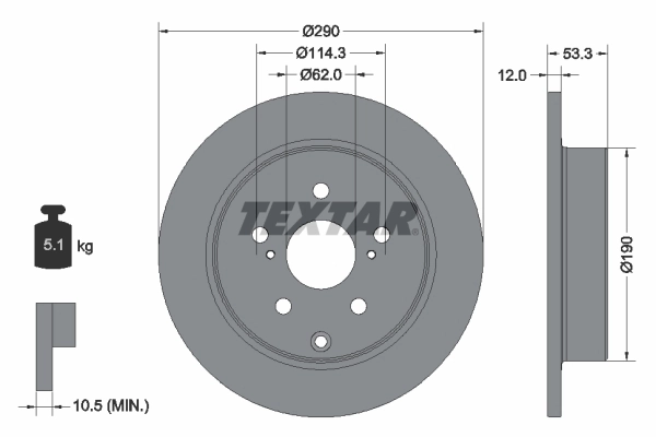 Brake Disc PRO 92314203