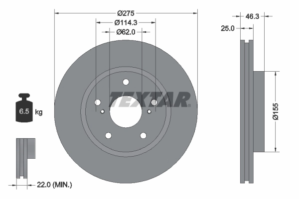 Brake Disc PRO 92232703
