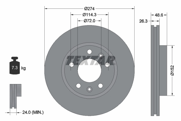 Brake Disc 92146900